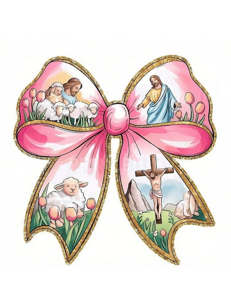 “The Lamb” - Easter Bow Tee