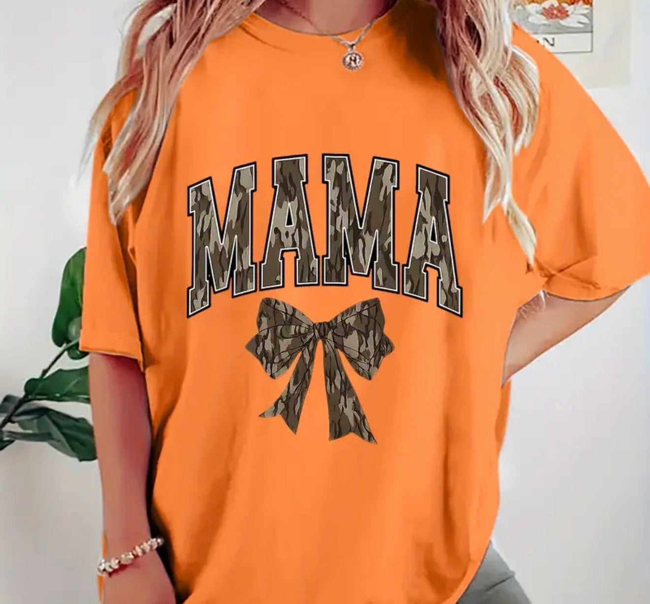 Wild Mama Camo Graphic Tee