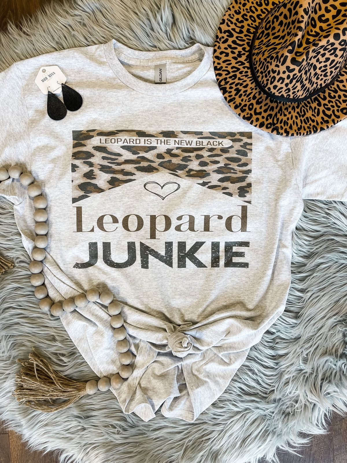 Leopard Junkie Tee
